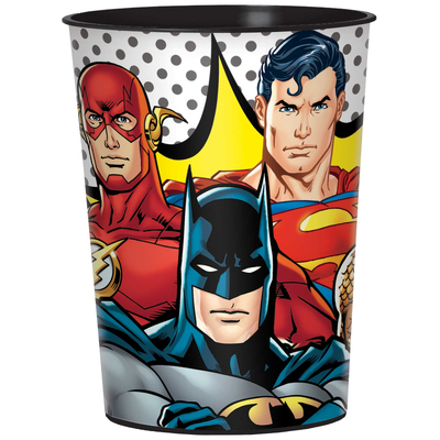 Justice League Plastic Favour Cup 473ml (Pk 1)