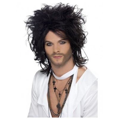 Black Messy Sex God Rockstar Wig Pk 1
