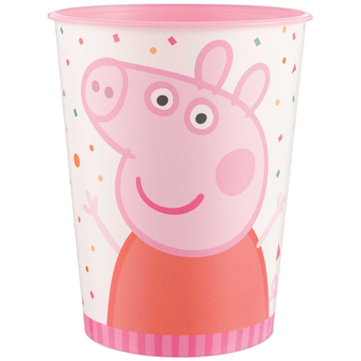 Peppa Pig Plastic Favour Cup 12oz 473ml (Pk 1)