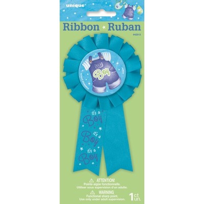 It's A Boy Blue Award Ribbon Pk 1