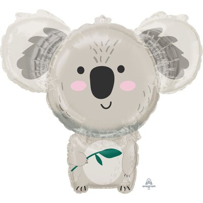 Koala Bear Foil Supershape Balloon (71 x 63cm)