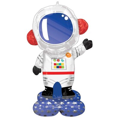 Airloonz Astronaut Foil Balloon 81cm x 144cm (Pk 1)