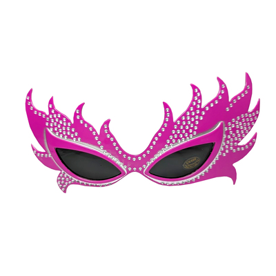 Pink Dame Edna Costume Sunglasses