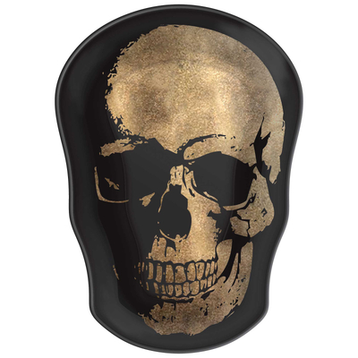 Halloween Boneyard Skull Melamine Platter 14 x 20cm