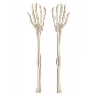 Halloween Skeleton Hands/Arms Serving Utensils (1 Pair)