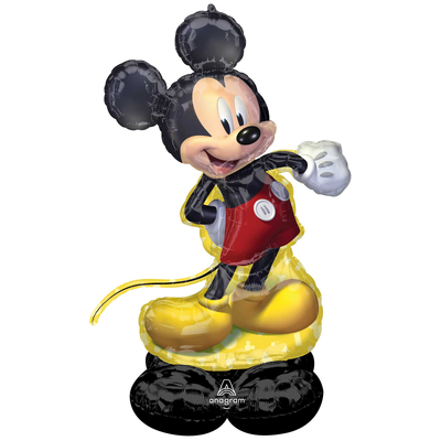 Airloonz Mickey Mouse Foil Balloon 83cm x 132cm (Pk 1)