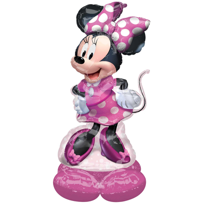 Airloonz Minnie Mouse Foil Balloon 83cm x 121cm (Pk 1)