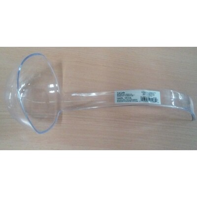 Clear Plastic Ladle Spoon (5oz.) Pk 1