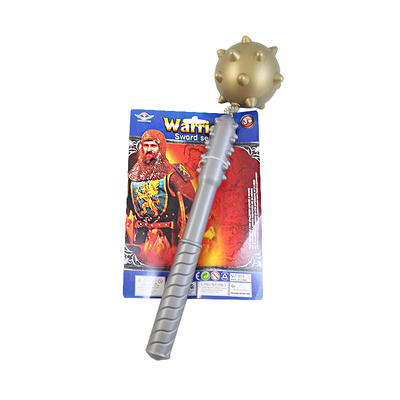 Plastic Costume Weapon Mace with Chain