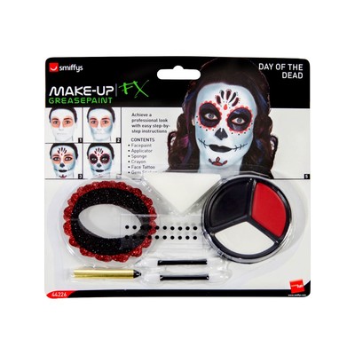Day of the Dead Make Up Kit Pk 1