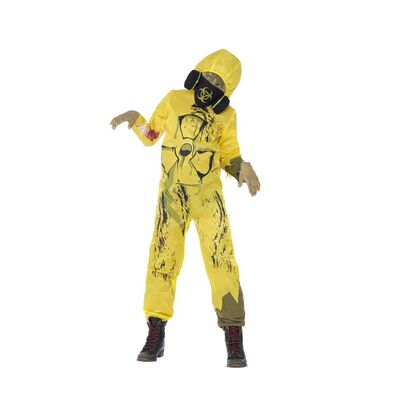Child Toxic Waste Hazard Suit Costume (Medium, 7-9 Yrs)