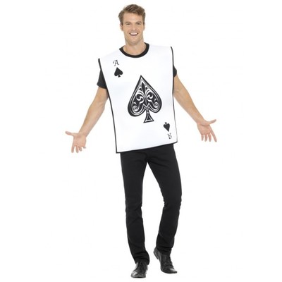Adult Carded Guard Playing Card Reversible Costume Pk 1
