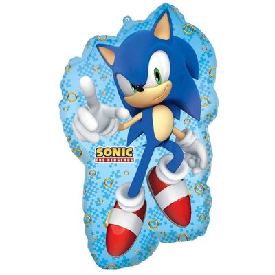Sonic The Hedgehog Supershape Foil Balloon 43 x 76cm