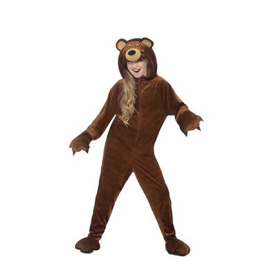 Child Bear One Piece Suit Costume (Large, 10-12 Years)
