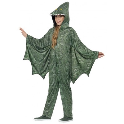 Child Pterodactyl Dinosaur One Piece Suit Costume (Large, 10-12 Years)