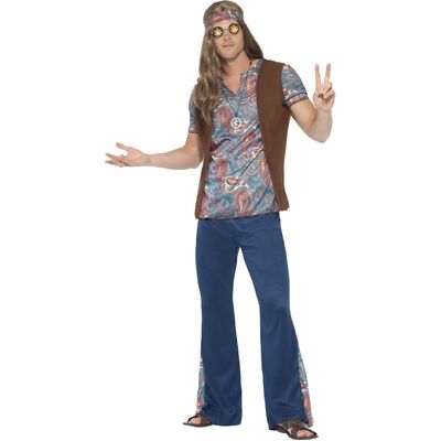 Adult 60's Orion The Hippie Costume (Large)