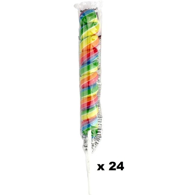 Rainbow Unicorn Twisty Lollipop 85gm (Pk 24)
