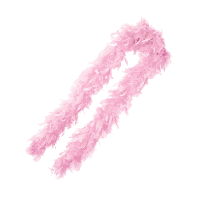 Light Pink Feather Boa 2m