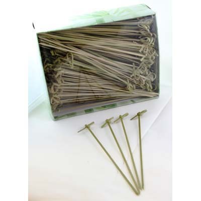 Bamboo Curly Picks (18cm) Pk 250
