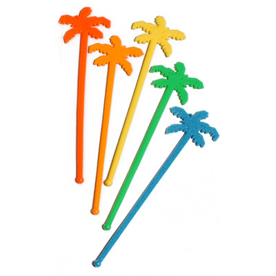 Palm Tree Swizzle Sticks Pk 100 