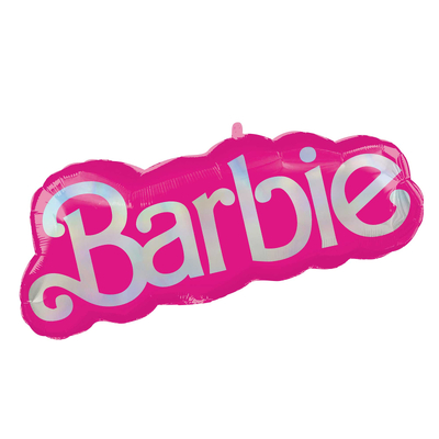 Barbie Sign Foil Supershape Balloon 30x81cm