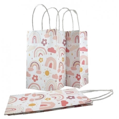 Boho Rainbow Paper Loot Party Bags (5 Pk)
