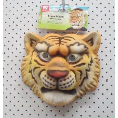 Child Tiger Face Mask Pk 1