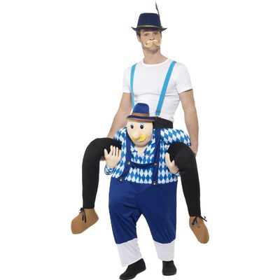 Adult Piggy Back Carry Me Bavarian Costume (One Size)