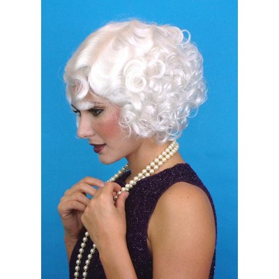 White Blonde Cabaret Wig Pk 1