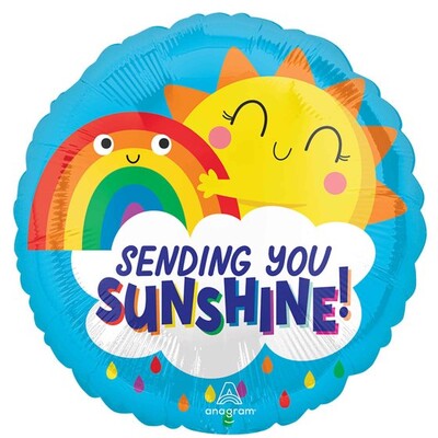 Sending You Sunshine Foil Balloon 43cm
