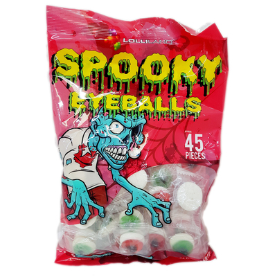 Halloween Gummi Eyeball Lollies (300g - Approx. 40 Pieces)