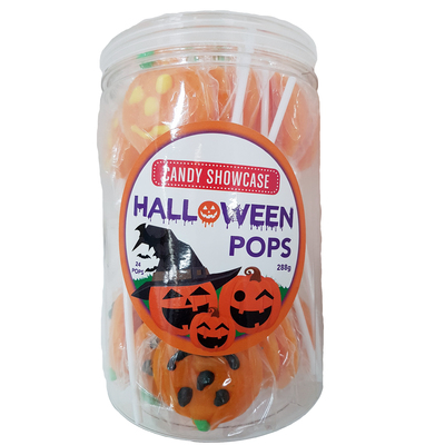 Halloween Pumpkin Lollipops (288g) Pk 24