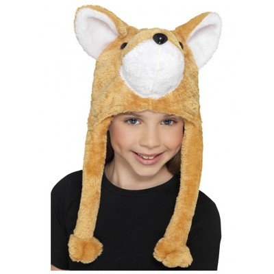 Child Fox Hat with Long Paws Pk 1