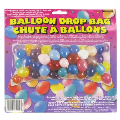 Balloon Drop Bag Pk1 