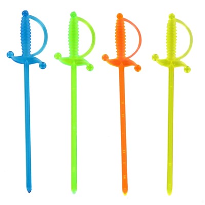 Party Favours - Sword Picks Pk36 (Assorted Colours)
