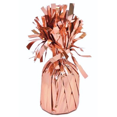 Rose Gold Balloon Jumbo Pudding Weight (Pk 1)