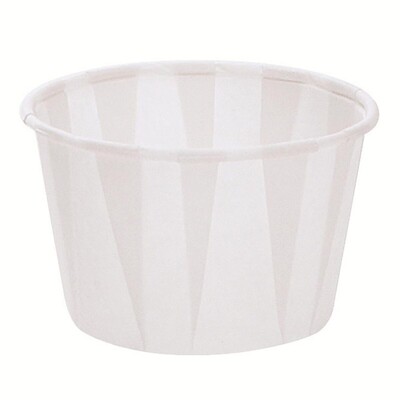 White Paper Jelly Shot Cups Glasses 37ml Pk 40