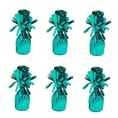 Caribbean Teal Balloon Pudding Weight (Pk 6)