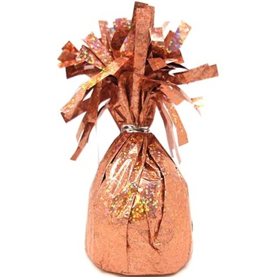 Prismatic Rose Gold Balloon Pudding Weight (Pk 1)