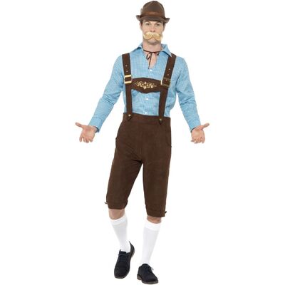 Adult Oktoberfest Beer Fest Man Costume (Large)