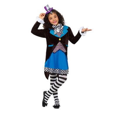 Child Little Miss Hatter Costume (Small, 4-6 Yrs)