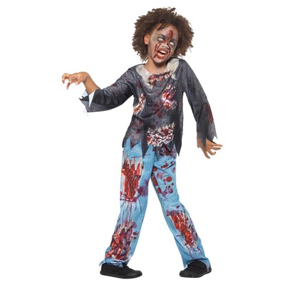 Child Zombie Halloween Costume (Large, 10-12 Years)