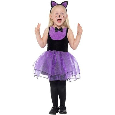 Toddler Cat TuTu Dress Costume (1-2 Yrs) Pk 1