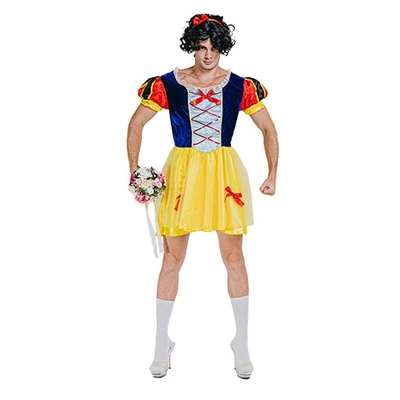 Adult Bucks Night Men's Snow White Costume (Medium)