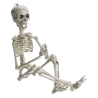 Hanging Poseable Skeleton Halloween Decoration