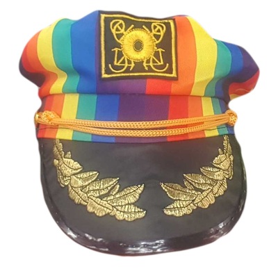 Rainbow Pride Sailor Hat