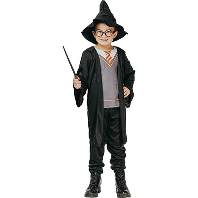 Child Student Wizard Costume (Medium, 120-130cm)