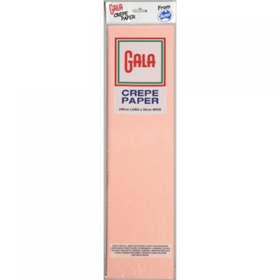 Crepe Paper Gala 240x50cm Light Pink Pk1 