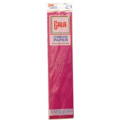 Crepe Paper Gala 240x50cm Petunia Pink Pk1 