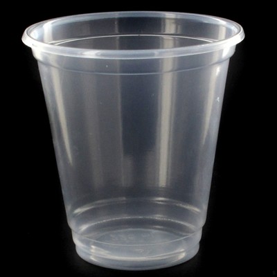 Clear Plastic Cups - 225ml Pk 50 